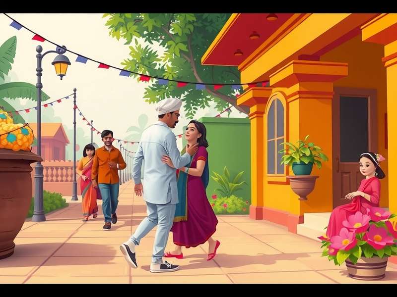 Soulful Stroll India gameplay showcasing Indian cultural elements